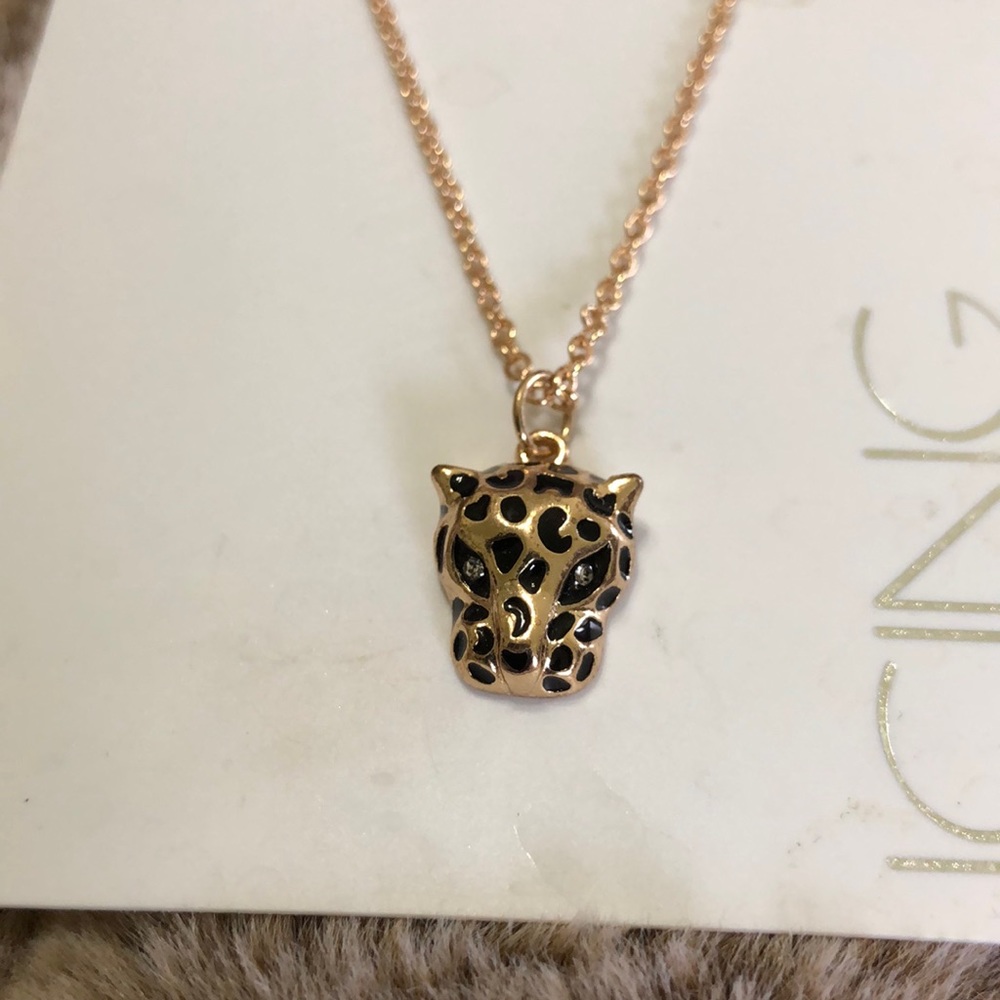 Cheetah/Leopard Pendant Necklace